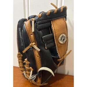 Franklin Youth 9.5" Ready To Play Left Hand Throw Baseball Glove Black/Tan